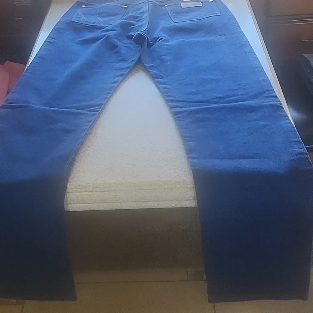 Men's 36x38 Wrangler 13MWZ Rigid Cowboycut Orig Fit Jeans - Picture 14 of 14